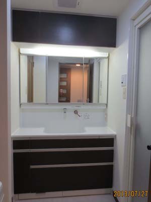 TOTOオクターブで拘りの洗面室へ TOTOオクターブで拘りの洗面室へ